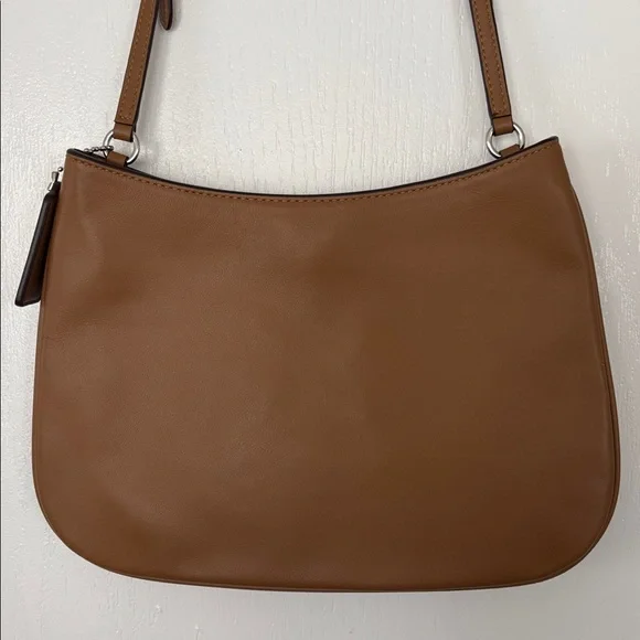 Coach Light Saddle Tan Leather Penelope Shoulder Bag - Picture 2 of 6